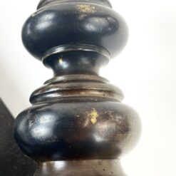 Žalvariniai židinio malkų laikikliai 2 vnt. Komplektas 8,5x41x20 cm