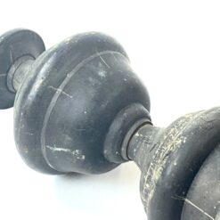 Metaliniai židinio malkų laikikliai 2 vnt. Komplektas 8,5×32,5×19,5 cm