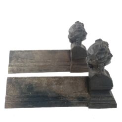 Ketaus židinio malkų laikikliai 2 vnt. Komplektas 9,5×33,5×20 cm