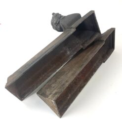 Ketaus židinio malkų laikikliai 2 vnt. Komplektas 9,5×33,5×20 cm