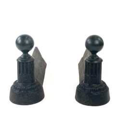 Metaliniai židinio malkų laikikliai 2 vnt. Komplektas 10x33x19 cm