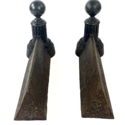 Metaliniai židinio malkų laikikliai 2 vnt. Komplektas 10x33x19 cm