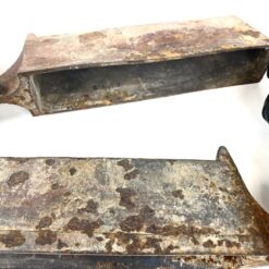 Metaliniai židinio malkų laikikliai 2 vnt. Komplektas 6,5x32x19 cm