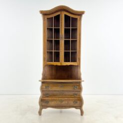 Kampinė dviejų dalių ąžuolinė indauja 56x79x186 cm