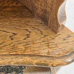 Kampinė dviejų dalių ąžuolinė indauja 56x79x186 cm