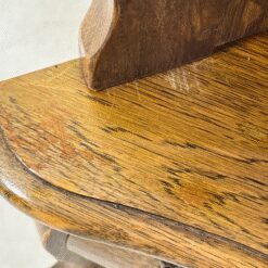 Kampinė dviejų dalių ąžuolinė indauja 56x79x186 cm