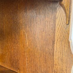 Kampinė dviejų dalių ąžuolinė indauja 56x79x186 cm