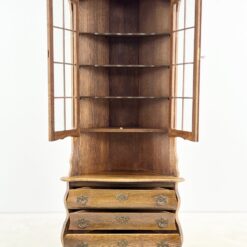 Kampinė dviejų dalių ąžuolinė indauja 56x79x186 cm