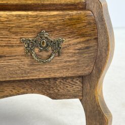 Kampinė dviejų dalių ąžuolinė indauja 56x79x186 cm