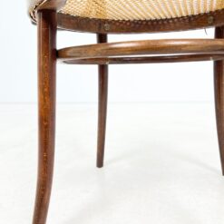 Thonet stiliaus medinis krėslas su ratanu 54×55,5×79 cm, 47 cm