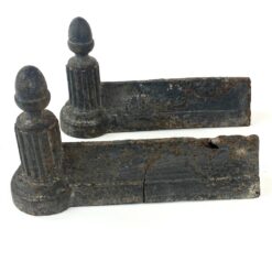 Ketaus židinio malkų laikikliai 2 vnt. Komplektas 9x32x18,5 cm