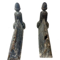 Ketaus židinio malkų laikikliai 2 vnt. Komplektas 9x32x18,5 cm