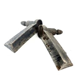 Ketaus židinio malkų laikikliai 2 vnt. Komplektas 9x32x18,5 cm