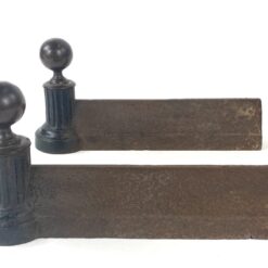 Žalvariniai malkų stovai – židinio dekoracijos 2 vnt. por 10,5×42,5×20,5 cm