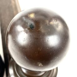 Žalvariniai malkų stovai – židinio dekoracijos 2 vnt. por 10,5×42,5×20,5 cm