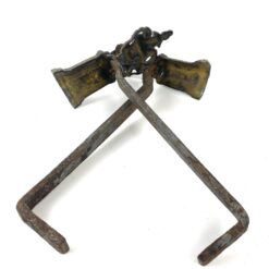 Žalvariniai malkų laikikliai 2 vnt. Komplektas 8x40x22,5 cm