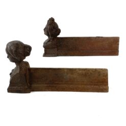 Ketaus židinio malkų laikikliai 2 vnt. Komplektas 9×32,5×16,5 cm