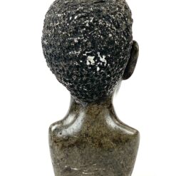 Akmeninė Afrikos vyro statula 10x7x15,5 cm