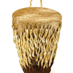 Vintažinė, rankinė džembė – būgnas 12x13x15,5 cm