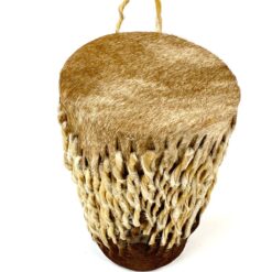 Vintažinė, rankinė džembė – būgnas 12x13x15,5 cm