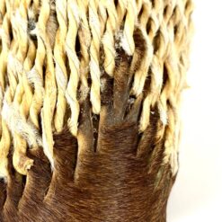 Vintažinė, rankinė džembė – būgnas 12x13x15,5 cm