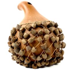Afrikietiškas mušamasis instrumentas “Shekere Gourd” 17x17x21 cm