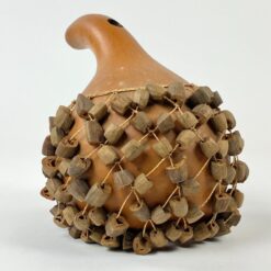 Afrikietiškas mušamasis instrumentas “Shekere Gourd” 17x17x21 cm