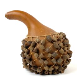 Afrikietiškas mušamasis instrumentas “Shekere Gourd” 17x17x21 cm