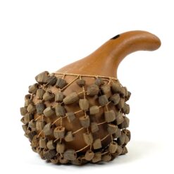Afrikietiškas mušamasis instrumentas “Shekere Gourd” 17x17x21 cm
