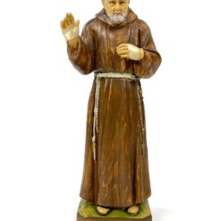 “Padre Pio” Italų vienuolio statula iš polirezino 6,5×8,5×22 cm