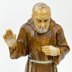 “Padre Pio” Italų vienuolio statula iš polirezino 6,5×8,5×22 cm