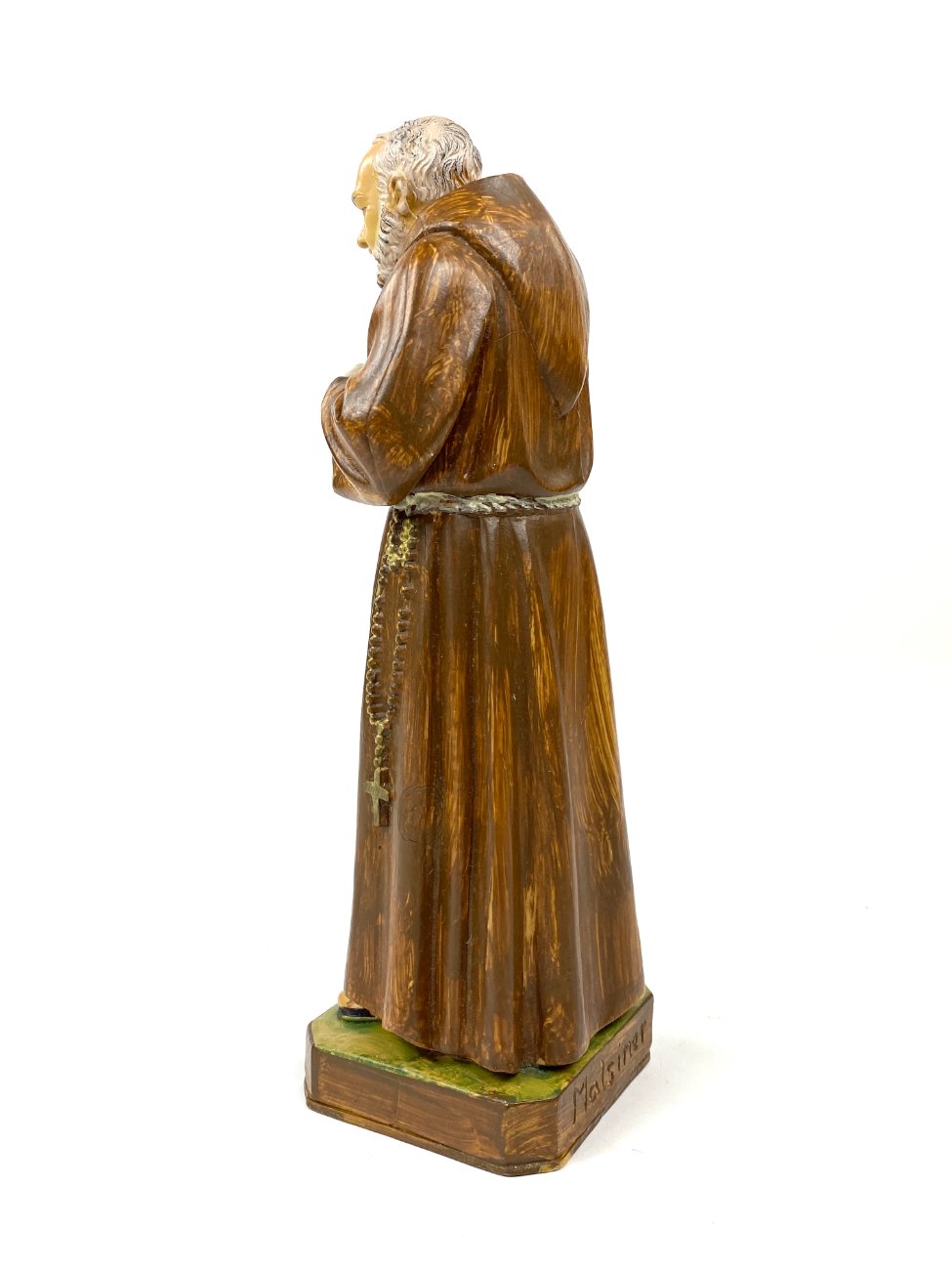 HK1142-religines-skulpturos-ir-paveikslai-7 “Padre Pio” Italų vienuolio statula iš polirezino 6,5×8,5×22 cm