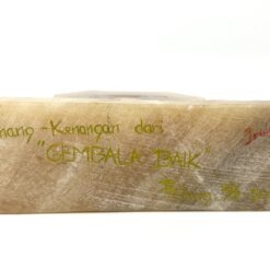Jėzaus atvaizdas ant akmeninio postamento 6x18x23 cm