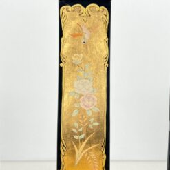 Rytietiškas valgomojo komplektas: apvalus stalas ir 4 vnt. krėslų