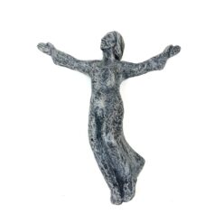 Pakabinama sieninė statula "Jėzus" iš keramikos 4,5x22,5x25 cm