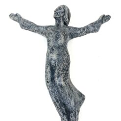 Pakabinama sieninė statula “Jėzus” iš keramikos 4,5×22,5×25 cm