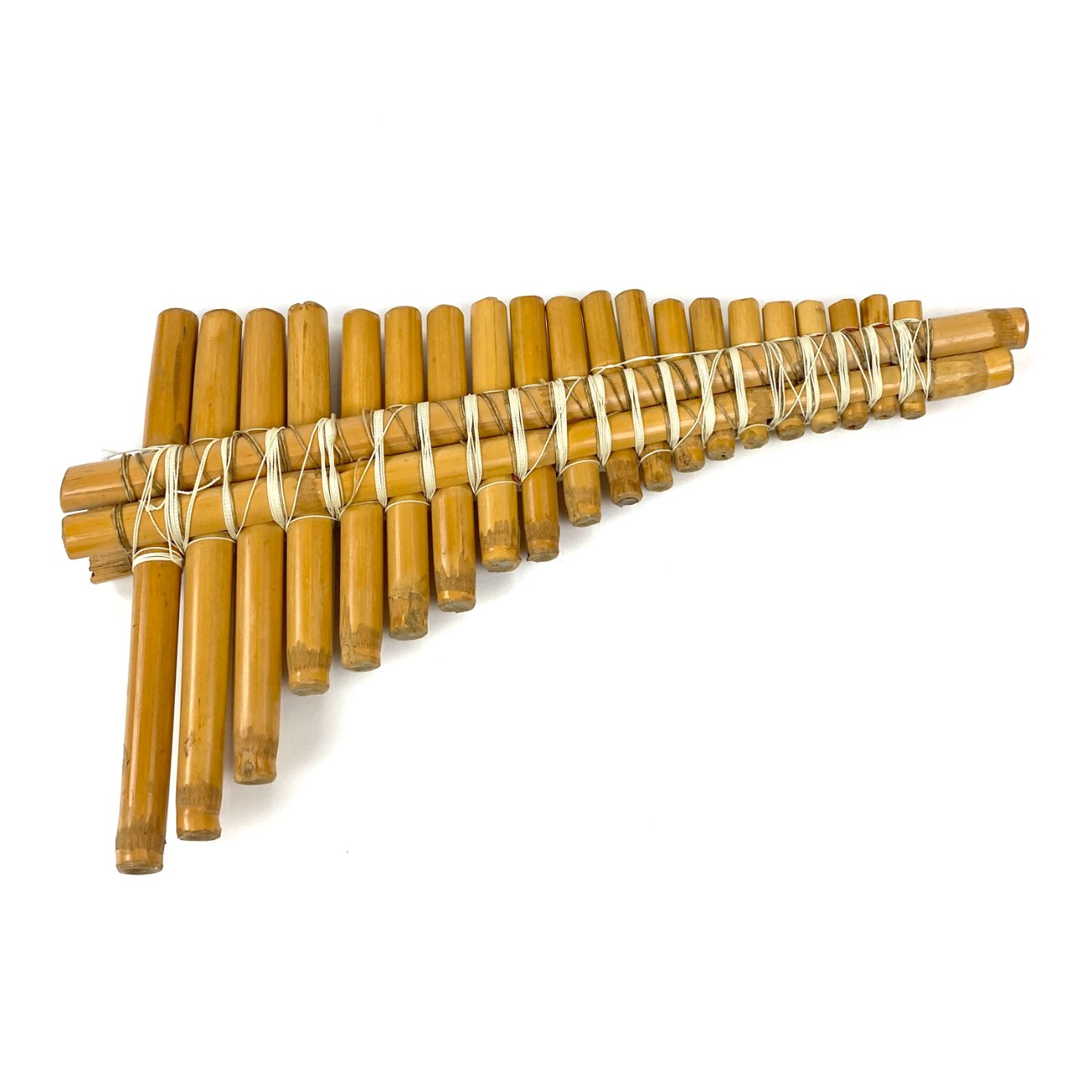 HK1159-muzikos-instrumentai-0 Vintažinė Pano fleita 32,5x19x3 cm