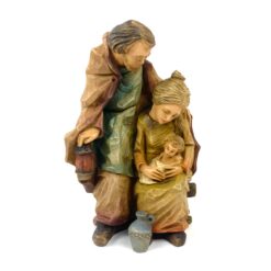 Šv. Šeimos statula iš gipso "Italy" 6x11,5x16,5 cm