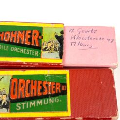 Hohner armonikėlė “Orchester Stimmung” su originalia dėžute 3,5x19x3 cm