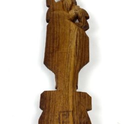 Indų medinė muzikantės statula 3,5x8x30 cm