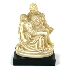 Švč. Mergelės Marijos su Jėzumi statula iš polirezino 5x8x12 cm