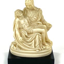 Švč. Mergelės Marijos su Jėzumi statula iš polirezino 5x8x12 cm