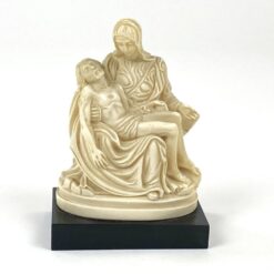 Švč. Mergelės Marijos su Jėzumi statula iš polirezino 5x8x12 cm