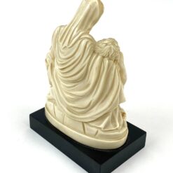 Švč. Mergelės Marijos su Jėzumi statula iš polirezino 5x8x12 cm