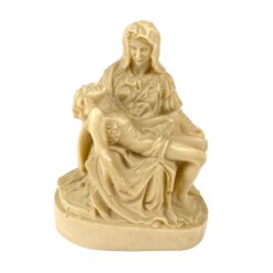 Švč. Mergelės Marijos su Jėzumi statula iš polirezino 5x7,5x10 cm