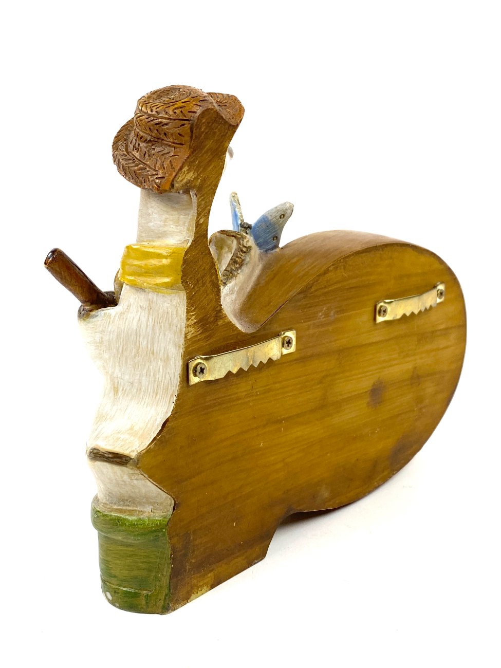 HK1187-kitokios-skulpturos-6 Pakabinama sodo dekoracija “Welcome” 5×16,5×14 cm