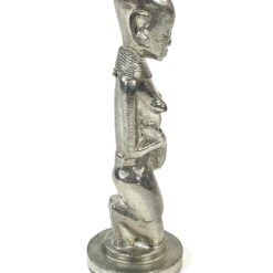 Metalinė Afrikiečio statula 3x3x10,5 cm