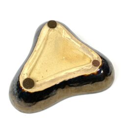 Vintažinis, keramikinis dubuo netaisyklingu formų 20x23x5,5 cm