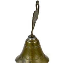 Rankinis, žalvarinis varpelis su paukščio atvaizdu 7x9x13,5 cm