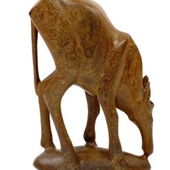 Medinė antilopės statula 13,5x5x19 cm